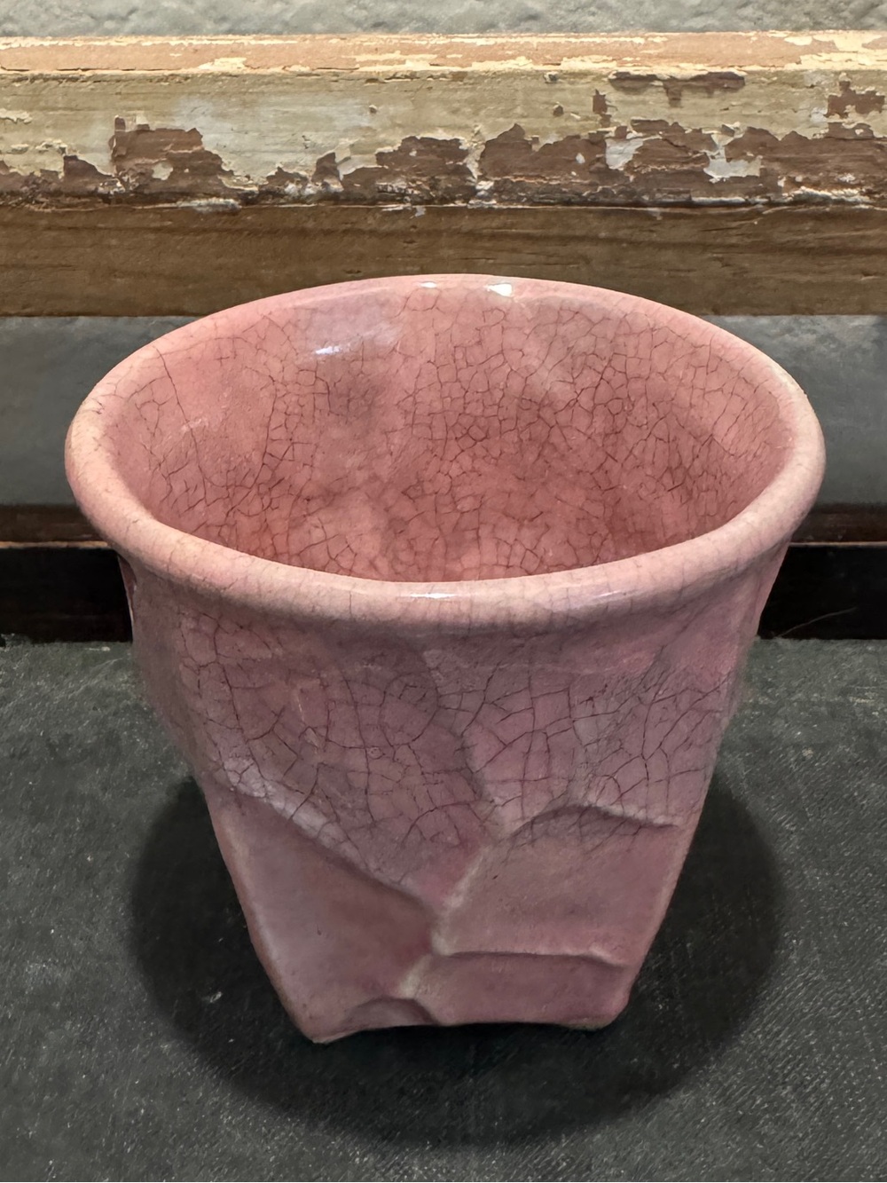 Vintage McCoy Pink Ceramic Planter Pot